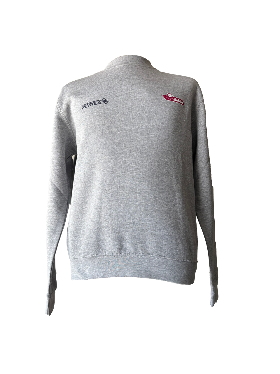 SUDADERA SIN CAPUCHA GRIS