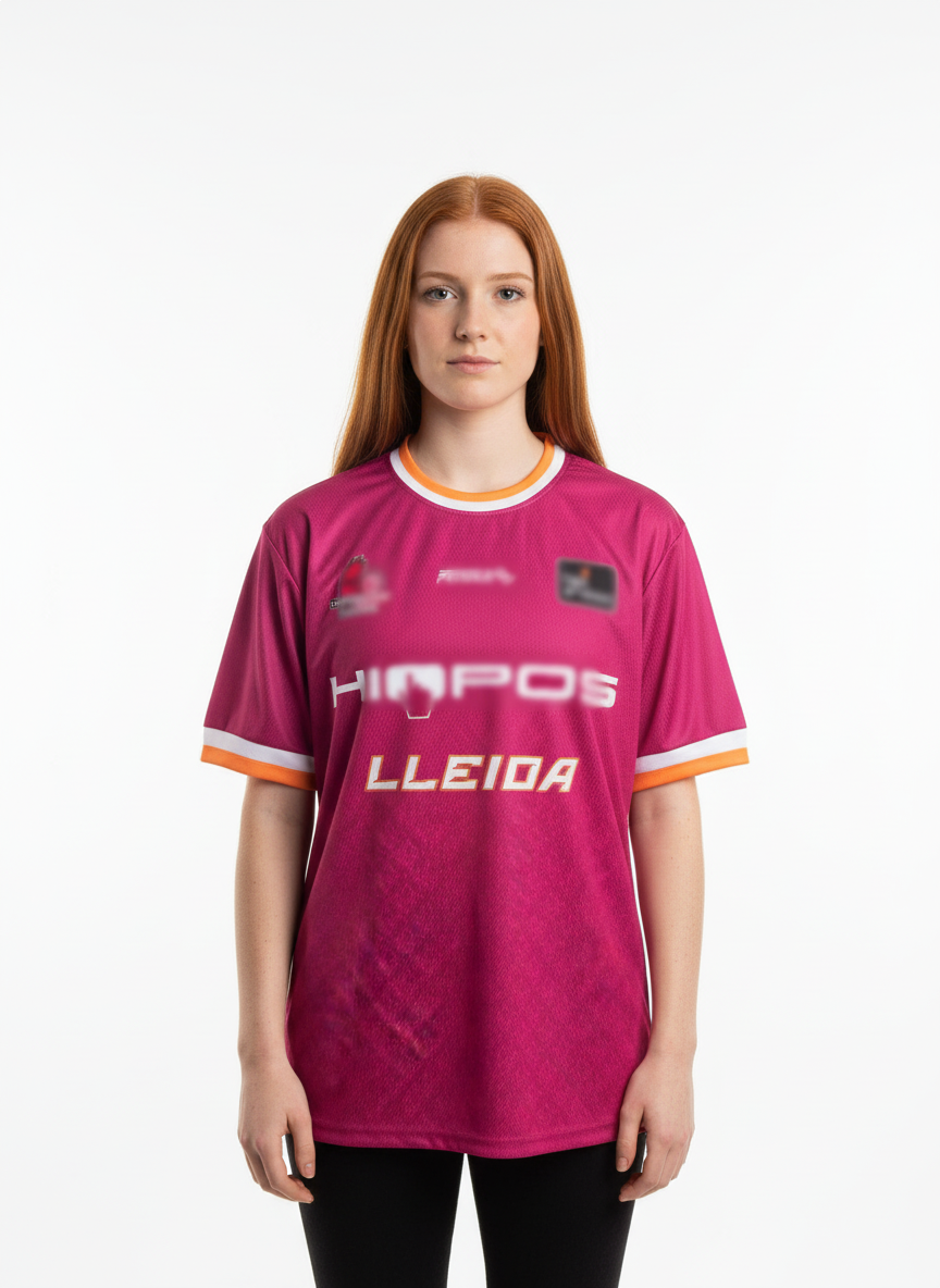 CAMISETA MANGA CORTA BURDEOS