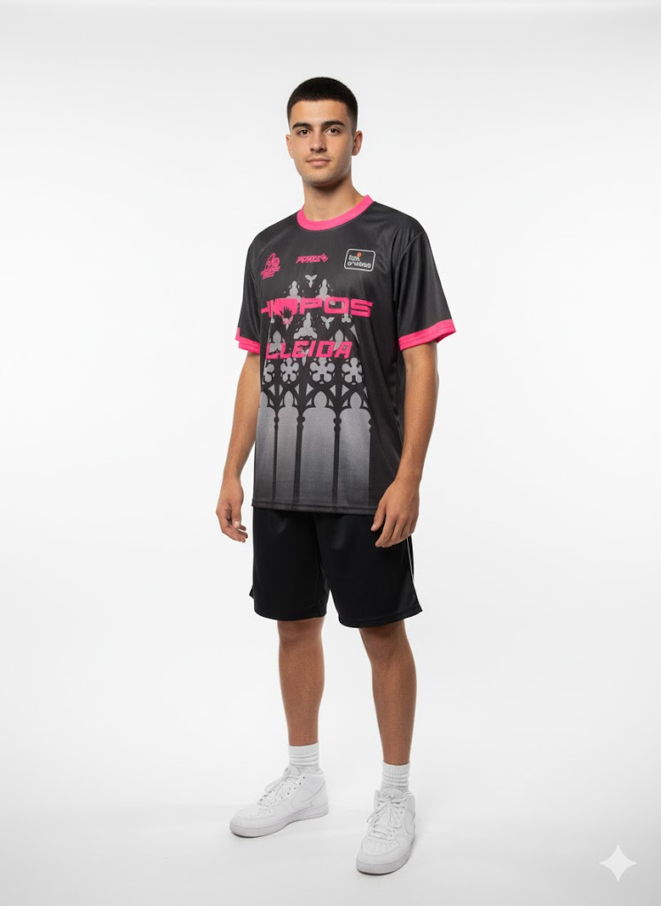 SAMARRETA MÀNIGA CURTA NEGRA