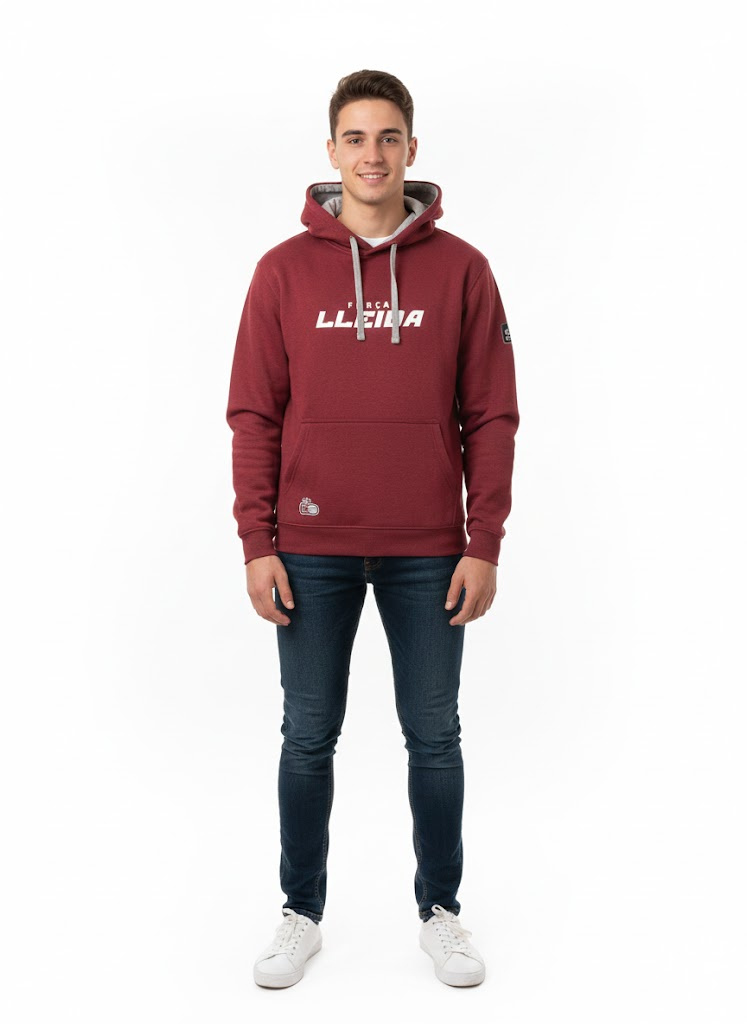 SUDADERA BURDEOS